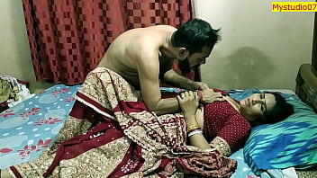 Indian hard-core mummy bhabhi real hook-up with husband close friend! Clear hindi audio