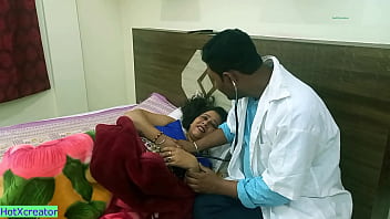 Indian red-hot Bhabhi smashed by Doctor! With messy Bangla chatting