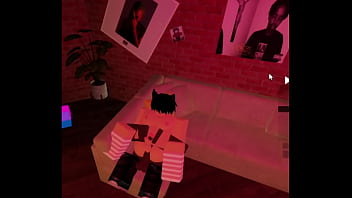 Uncut footage of a catboy getting some good Yam-sized dark-hued hard-on on roblox~