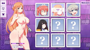 Waifu Hub [Hentai parody game PornPlay ] Ep.5 Asuna Porno Couch audition - she enjoys to cheat on her boyfriend while doing ass-fuck fucky-fucky