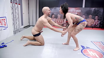 Dan Ferrari Keeps His Streak Alive, Facefucks and Pounds Lily Lane Right On The Mat